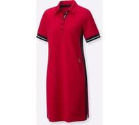 Shirtkleid CREATION L "Modal-Mix-Polokleid", Damen, Gr. 50, Normalgrößen, rot, 50% Modal, 44% Polyester, 6% Elasthan, unifarben, kurz, Kleider Shirtkleid (79308350-50) rot