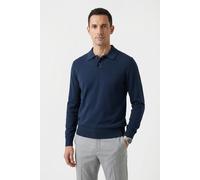 BOSS Polo-Pullover ASAC_PL dunkelblau | S