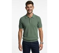 Polokragenpullover JACK & JONES "JPRBLURILEY KNIT POLO SS SN", Herren, Gr. S, laurel wreath, Strick, Obermaterial: 100% Baumwolle, unifarben, regular fit normal, Rundhals, Pullover, Baumwolle, regular