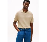 Polokragenpullover TOMMY HILFIGER "COOL TOUCH STRUCTURE", Damen, Gr. L, keystone, Strick, Obermaterial: 100% Baumwolle, regular fit normal, Rundhals, eingesetzt gerader Abschluss, Pullover, Regular fi