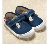 Pololo DEAKTIVIERT_luftiger Sommersneaker "Arena" aus Baumwolle (Bio kbA), Größen 20-27 Blau 24