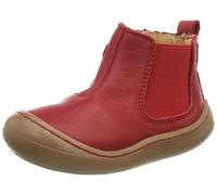 Pololo Jungen Unisex Kinder Mini rot Chelsea-Stiefel, 21 EU