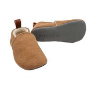 Pololo Kinder Barfußschuhe, Hausschuhe aus Bio-Baumwolle in Doppelgröße