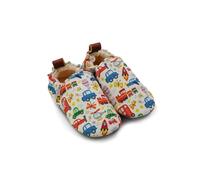 Pololo Barfuß-Hausschuhe aus Seaqual Yarn, Futter aus Baumwolle (organic) vegan, Größen 18/19 - 26/27 Fahrzeuge 20/21