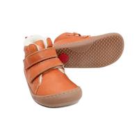 Pololo Kinderschuhe, Unisex Barfuß Winterstiefel mit Bio Wolle