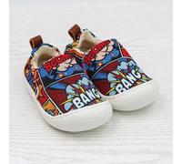 Pololo Lauflernsneaker "Chico" aus Seaqual Yarn mit Baumwoll-Futter, Größen 20-27 Comic 25