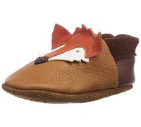 Pololo Unisex-Kinder Fuchs Flache Hausschuhe, Braun (Castagno/orange 603)