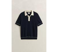 GANT Regular Fit Freizeithemd aus Leinen-Baumwoll-Mix mit Kentkragen in Black, Größe S