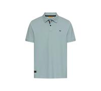 camel active Herren Poloshirt mit Kontrastdetails Wasserblau, Menswear-L
