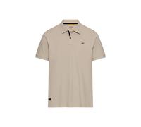 camel active - Poloshirt mit Kontrastdetails light beige - Gr. - XL