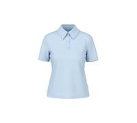 Marc Cain Additions - Poloshirt aus Baumwollstretch skyway new - Gr. - 46