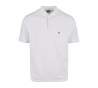 Poloshirt 883POLICE "883 Police NEPTUNES POLOS", Herren, Gr. L, weiß, 50% Baumwolle, 45% Modal, 5% Elasthan, bedruckt, normal, amerikanischer Ausschnitt, Shirts (87616430-L) weiß