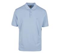 Poloshirt 883POLICE "883 Police NEPTUNES POLOS", Herren, Gr. M, blau (sky), 50% Baumwolle, 45% Modal, 5% Elasthan, bedruckt, normal, amerikanischer Ausschnitt, Shirts (89068927-M) sky