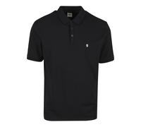 Poloshirt 883POLICE "883 Police NEPTUNES POLOS", Herren, Gr. M, schwarz, 50% Baumwolle, 45% Modal, 5% Elasthan, bedruckt, normal, amerikanischer Ausschnitt, Shirts (66267365-M) schwarz