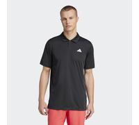 Poloshirt ADIDAS PERFORMANCE "CLUB POLO", Herren, Gr. M, schwarz, Obermaterial: 100% Polyester, Shirts, sportlicher Stil, für Erwachsene, gerader Rumpfabschluss (95954702-M) schwarz