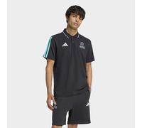 Poloshirt ADIDAS PERFORMANCE "MER DNA POLO M", Herren, Gr. XL, schwarz (schwarz, semi mint rush), Obermaterial: 100% Baumwolle, Shirts (31287035-XL) schwarz, semi mint rush