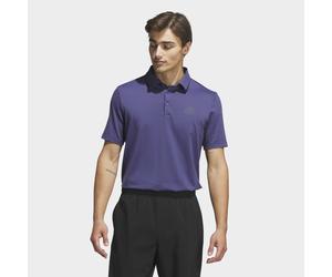 Poloshirt ADIDAS PERFORMANCE "PERFORMANCE STRUKTURIERTES", Herren, Gr. XL, lila (dual indigo, schwarz), Obermaterial: 88% Polyester, 12% Elasthan, Shirts, mit strukturierter Optik, aus Single Jersey (