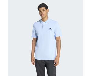 Poloshirt ADIDAS SPORTSWEAR "ADIDAS MEN SMALL LOGO PIKEE", Herren, Gr. S, glow blau, Obermaterial: 100% Baumwolle, Shirts (47199817-S) glow blau
