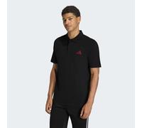 Poloshirt ADIDAS SPORTSWEAR "ADIDAS MEN SMALL LOGO PIKEE", Herren, Gr. S, schwarz, Obermaterial: 100% Baumwolle, Shirts (75842353-S) schwarz