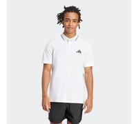 Adidas Herren Essentials SMALL Logo Pique Polo Shirt, White/Black, XL