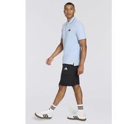 Poloshirt ADIDAS SPORTSWEAR "M SL PQ PS", Herren, Gr. L, glow blau, schwarz, Obermaterial: 100% Baumwolle, Shirts (66133819-L) glow blau, schwarz