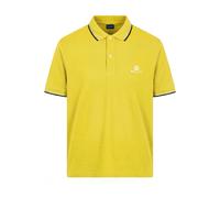 Poloshirt AQUASCUTUM ACTIVE "ACTIVE COTTON POLO Herren", Herren, Gr. XL, gelb, Jersey, 100% Baumwolle, normal normal, Rundhals, Shirts, Poloshirt Herren, leichtes Kurzarmshirt, Polohemd, Outdoor, Sale