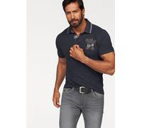 Poloshirt ARIZONA, Herren, Gr. L (52/54), blau (nachtblau), Piqué, Obermaterial: 100% Baumwolle. Gewebtes Material: 100% Baumwolle, bestickt, normal, Rippbündchen, Shirts Poloshirt, Kurzarm, mit Rippb