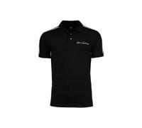 Armani Exchange Herren Poloshirt AX Signature Logo Regular Fit Stretch-Baumwolle Schwarz XL