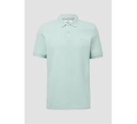 Poloshirt aus Baumwollpiqué salbeigrün L