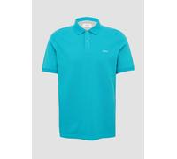 Poloshirt aus Baumwollpiqué L türkis 2138262.6259.L