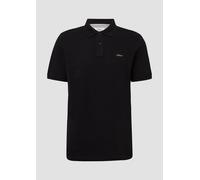 Poloshirt aus Baumwollpiqué XXL schwarz 2165620.99D2.XXL