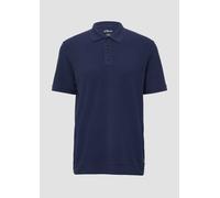 Poloshirt aus Waffelpiqué 3XL blau 2166844.5852.3XL