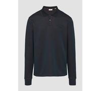 Poloshirt aus zweifarbigem Piqué S blau 2153475.59W1.S