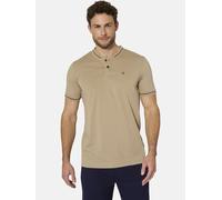 Poloshirt BABISTA "Doppelpack Poloshirt JORMAR", Herren, Gr. L, beige (beige dunkelblau), Obermaterial: 70% Baumwolle CO. 30% Polyester COOLMAX PES(Coolmax)., Shirts (81608317-L) beige dunkelblau