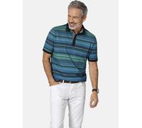 Poloshirt BABISTA "Poloshirt BELLAVETZI", Herren, Gr. L, grün (grün gestreift), Obermaterial: 100% Baumwolle CO., regular fit normal, ohne Ausschnitt, Shirts (78610452-L) grün gestreift