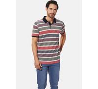Poloshirt BABISTA "Poloshirt CIRINOSTI", Herren, Gr. XXL, orange (orange gestreift), Obermaterial: 100% Baumwolle CO., Shirts (23796268-XXL) orange gestreift