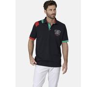 Poloshirt BABISTA "Poloshirt FLORENZO", Herren, Gr. L, blau (dunkelblau), Obermaterial: 92% Baumwolle CO. 8% Elasthan EL., Shirts (79910021-L) dunkelblau