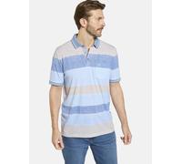 Poloshirt BABISTA "Poloshirt JENZO", Herren, Gr. M, blau (hellblau gestreift), Obermaterial: 62% Baumwolle CO. 38% Polyurethan PU., Shirts (73066511-M) hellblau gestreift