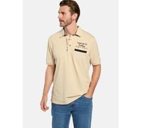 Poloshirt BABISTA "Poloshirt TESSELLI", Herren, Gr. M, beige, Obermaterial: 100% Baumwolle CO., regular fit normal, ohne Ausschnitt, Shirts (96718620-M) beige