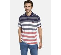 Poloshirt BABISTA "Poloshirt VISTELLO", Herren, Gr. XXL, blau (dunkelblau gestreift), Obermaterial: 62% Baumwolle CO. 38% Polyester COOLMAX PES(Coolmax)., Shirts (58654650-XXL) dunkelblau gestreift