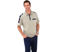 Poloshirt CATAMARAN "Kurzarm-Poloshirt", Herren, Gr. 52/54, beige, 100% Baumwolle, unifarben, ohne Ausschnitt, Shirts (858498-52) beige