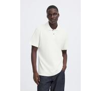 Poloshirt BLEND "BHABDO POLO S/S", Herren, Gr. XL, weiß (snow weiß), Jersey, Obermaterial: 100% Baumwolle, unifarben, regular fit, Shirts (44572644-XL) snow weiß