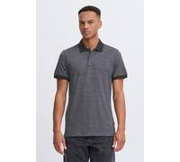 Poloshirt BLEND "BHAlfredo", Herren, Gr. L, charcoal mix, Web, 70% Baumwolle, 30% Polyester, meliert, regular fit normal, V-Ausschnitt, Shirts, Klassisches Polo-Shirt (59939907-L) charcoal mix