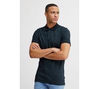 Poloshirt BLEND "BHAlfredo", Herren, Gr. S, marineblaus, Web, 70% Baumwolle, 30% Polyester, meliert, regular fit normal, V-Ausschnitt, Shirts, Klassisches Polo-Shirt (52260125-S) marineblaus
