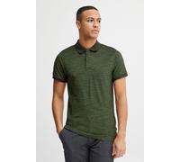 Poloshirt BLEND "BHAlfredo", Herren, Gr. 3XL, grün (grün eyes), Web, 70% Baumwolle, 30% Polyester, meliert, regular fit normal, V-Ausschnitt, Shirts, Klassisches Polo-Shirt (85694558-XXXL) grün eyes