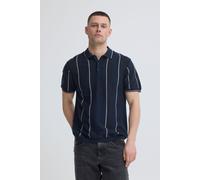 Poloshirt BLEND "BHAven Polo", Herren, Gr. L, salute, Feinstrick, 100% Baumwolle, gestreift, Basic, normal normal, ohne Ausschnitt, Rippbündchen, Shirts, Legeres Polo-Shirt in Feinstrick-Qualität (752