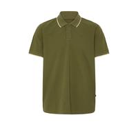 Poloshirt BLEND "BHEDIN POLO S/S", Herren, Gr. L, winter moss, Jersey, Obermaterial: 100% Baumwolle, unifarben, regular fit normal, ohne Ausschnitt, Shirts (67626232-L) winter moss