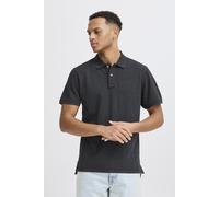 Poloshirt BLEND "BHEfran", Herren, Gr. L, schwarz, Web, 100% Baumwolle, unifarben, Basic, normal normal, ohne Ausschnitt, abgesteppt, Shirts, Klassisches Poloshirt mit Stickerei (77202308-L) schwarz