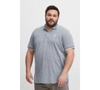 Poloshirt BLEND "BHNATE poloshirt", Herren, Gr. 3XL, blau (denim blau), Jersey, Obermaterial: 100% Baumwolle, normal, Rundhals, Shirts (13516014-XXXL) denim blau