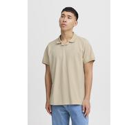 Poloshirt BLEND "BHPolo", Herren, Gr. L, leadgraumeloystergray, Web, 100% Baumwolle, unifarben, regular fit normal, V-Ausschnitt, normaler Saum, Shirts, Klassisches Poloshirt (26110712-L) leadgraumelo